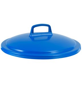 Deksel voor container 75 l blauw plastic Ø 45.5 16 Gilac