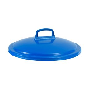 Deksel voor container 50 l blauw plastic Ø 45.5 16 Gilac
