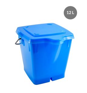 Emmer blauw 12 L Gilac