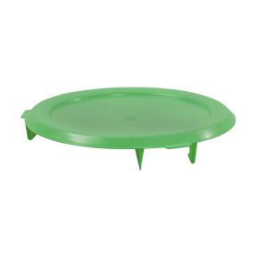 Deksel voor container 75 l groen plastic Ø 61 8.5 Gilac