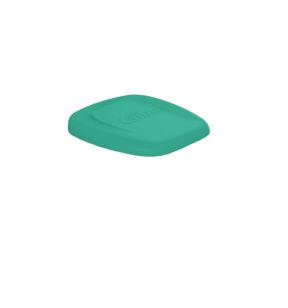 Couvercle pour support sac poubelle 120 L plastique vert Gilac