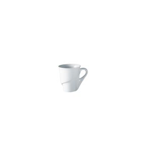 Espressokopje rond wit verglaasd 9 cl Ø 6.5 Delissea Rak