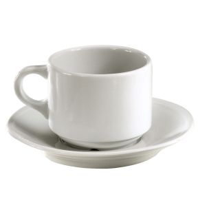 Tasse à déjeuner blanc porcelaine culinaire 30 cl Europe Pillivuyt