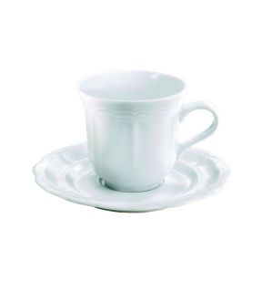 Tasse à déjeuner blanc porcelaine culinaire 25 cl Queen Ann Pillivuyt