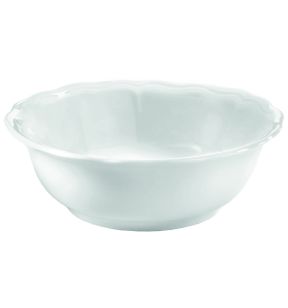 Saladier rond blanc porcelaine culinaire Ø 17 cm Queen Ann Pillivuyt
