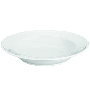 Assiette creuse rond blanc porcelaine culinaire Ø 16 cm Plisse Pillivuyt