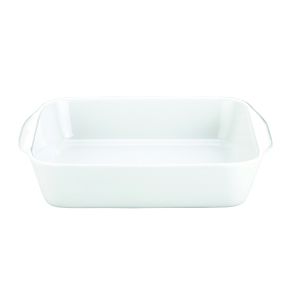 Plat carré blanc porcelaine culinaire 17,5x17,5 cm Pillivuyt