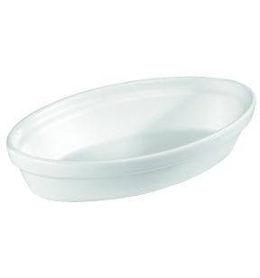 Ravier ovale blanc porcelaine culinaire 20 cm Pillivuyt