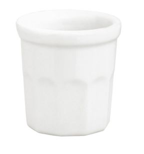 Pot à confiture rond blanc porcelaine culinaire Ø 5 cm Pillivuyt