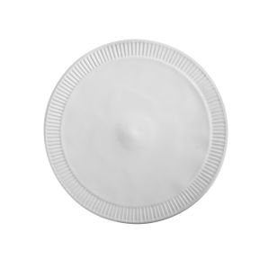 Extra plat bord rond wit culinair Ø 25 Plisse Pillivuyt