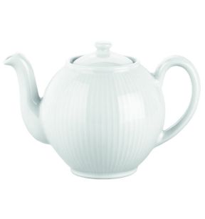 Theepot wit culinair 150 cl Plisse Pillivuyt