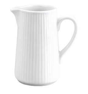 Pot à lait blanc porcelaine culinaire 47 cl Plisse Pillivuyt