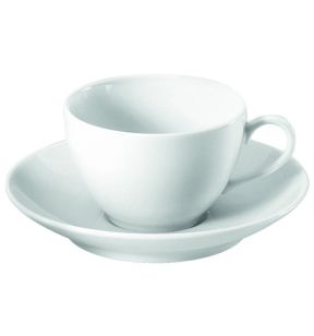 Sous tasse à déjeuner rond blanc porcelaine culinaire Ø 16,2 cm Cecil Pillivuyt