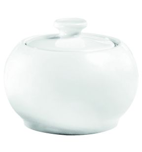 Sucrier blanc porcelaine culinaire 20 cl Ø 9 cm Sancerre Pillivuyt