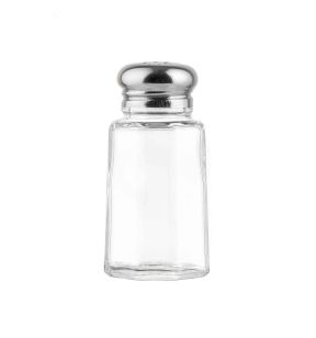 Salière / poivrière transparent Ø 4 cm 7,5 cm Tablecraft