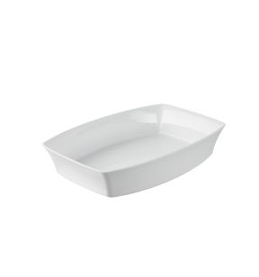 Plat porcelaine culinaire blanc 34x22,5x6,5 cm 275 cl Alexandrie Revol