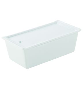 Terrine rechthoekig wit culinair x10 Les Essentiels Revol