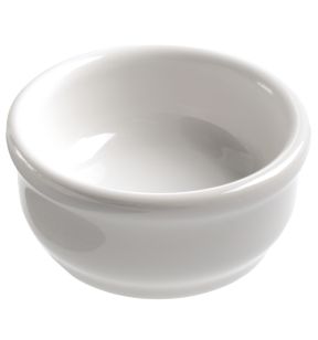 Beurrier rond blanc porcelaine culinaire Ø 5,8 cm Les Essentiels Revol