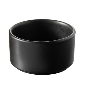 Ramequin rond noir porcelaine culinaire Ø 6,5 cm Cook And Play Revol