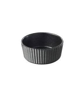 Amuseglas rond zwart culinair Ø 6 Miniatures Revol