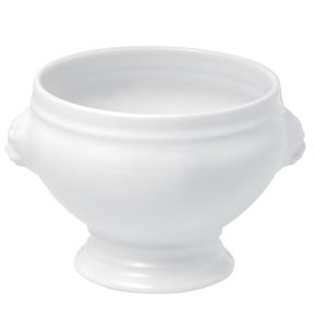 Soupière tête de lion rond blanc porcelaine culinaire Ø 12,5 cm French Classics Revol
