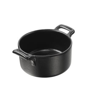 Ramequin rond noir porcelaine culinaire Ø 7,2 cm Belle Cuisine Revol