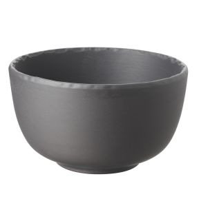 Bol rond noir porcelaine culinaire Ø 14 cm Basalt Revol