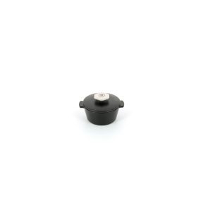 Cocotte rond noir porcelaine culinaire Ø 10,5 cm Revolution 2 Revol