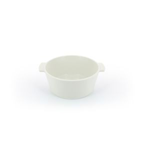 Cocotte avec induction rond blanc porcelaine culinaire Ø 22 cm Revolution 2 Revol