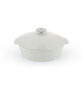 Stoofpotje met inductie ovaal wit culinair x26.5 Revolution 2 Revol