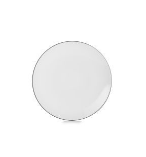 Plat bord met rand rond wit cumulus culinair Ø 31.5 Equinoxe Revol