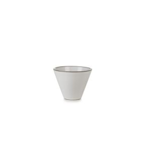 Bol conique blanc cumulus porcelaine culinaire Ø 10,5 cm Equinoxe Revol