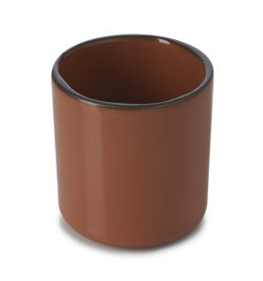 Gobelet expresso rond rouge porcelaine culinaire 8 cl Ø 5,8 cm  Caractère Revol