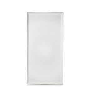 Plat rectangulaire blanc cumulus porcelaine culinaire 55,5 cm Equinoxe Revol