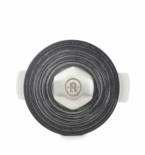 Couvercle pour cocotte rond noir porcelaine culinaire Ø 22 cm Revolution 2 Revol