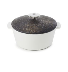 Cocotte rond noir porcelaine culinaire Ø 22 cm Revolution 2 Revol