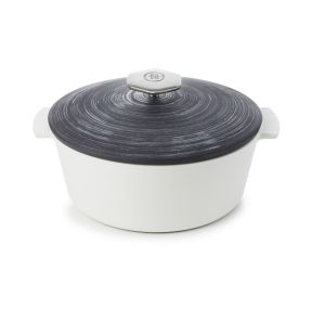 Cocotte rond blanc porcelaine culinaire Ø 26 cm Revolution 2 Revol