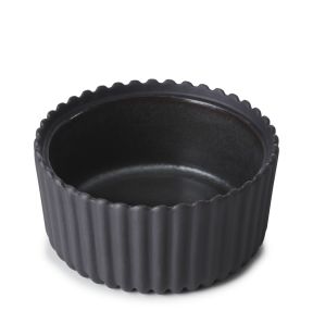 Ramequin rond noir porcelaine culinaire 10 cl Ø 9 cm Pekoe Revol