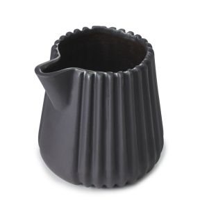 Crémier conique noir porcelaine culinaire 10 cl Ø 7 cm Pekoe Revol