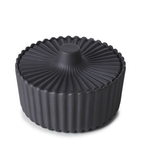 Suikerpot rond zwart culinair 10 cl Ø 9 Pekoe Revol