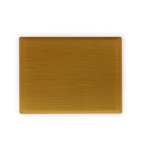 Plat de présentation acrylique jaune 53x32,5 cm Pap Platex
