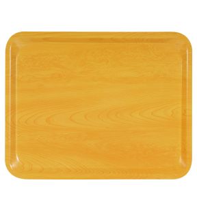 Plateau stratifié GN1/2 bois 32,5x26,5 cm Platex