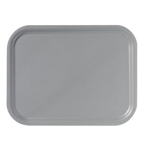 Plateau stratifié bois gris 37x28 cm Platex