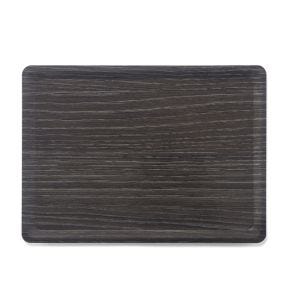 Plateau stratifié bois marron 40x30 cm Platex