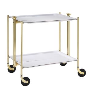 Roltafel goud aluminium Platex