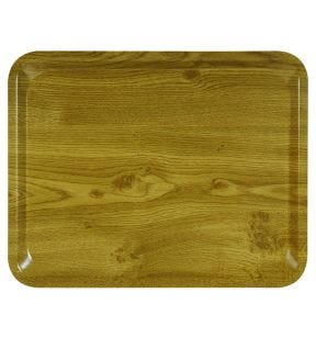 Plateau bois compresse marron 37x28 cm Suprex Platex