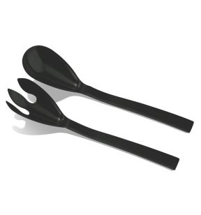 Couverts mélamine noir 30 cm Vestah Platex