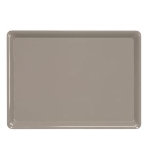 Plateau mélamine brun 38x28 cm Plateau S Platex