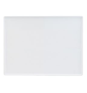 Plat de présentation mélamine blanc 40x30 cm Vestah Platex