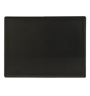 Plat de présentation mélamine noir 40x30 cm Vestah Platex